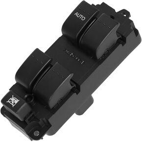 Master Power Window Switch Front Left Driver Side | for 2004 2005 2006 2007 2008 2009 Mazda 3, 2009 Mazda 3 Sport | #BN8F66350A, BN8F66350