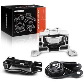 A-Premium 3PCS Engine Motor Mount and Transmission Mount Set Compatible with Mazda 3 2004 2005 2006 2007 2008 2009 L4 2.3L, Naturally Aspirated DOHC, Replace# B32T39060A, BP4S39040B
