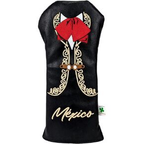 Limited Edition “Mariachi" Mexico - Driver Head Cover - Tour Quality Golf Club Cover - Style and Customize Your Golf Bag
