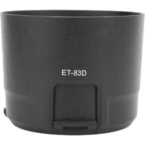 ASHATA ET‑83D Camera Lens Hoods Sun Shade Protector for Canon EF 100-400mm f/4.5-5.6L is II USM Lens,Black