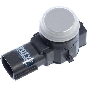 APDTY 795159-Silver Painted Parking Aid Assist Backup Reverse PDC Sensor Fits All Positions In Front or Rear Bumper On Select 2014-2019 GM Vehicles (See Description; Replaces 23428268, 52050134)