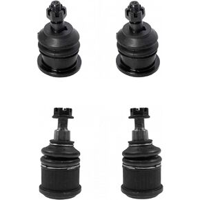 TRQ Front Upper Lower Ball Joint Suspension Kit Set 4pc for 2003-2007 Honda Accord / 2004-2008 Acura TSX