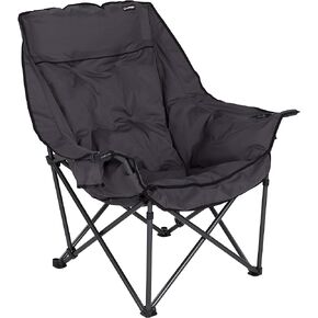 Lippert Components Big Bear Padded Camping Chair with Carry Bag