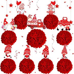 9 Pcs Mermaid Centerpieces Birthday Party Table Decorations Supplies Ocean Theme Underwater Animals Party Favors Double Sided Honeycomb Favor for Girls Baby Shower Wedding (Snowflake)