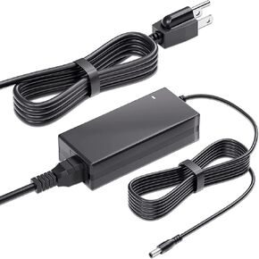VHBW 12V for Echelon Power Cord Compatible with Echelon Connect EX-4S, EX-4S+, EX-4S-10, EX-4S-15, EX-Sport-S, EX-Row-SP-S, EX-Row-S, EX-ROW-7S, EX-5S, EX-7S Exercise Bike UL Listed