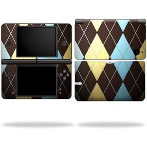 MightySkins Skin Compatible with Nintendo DSi XL wrap Sticker Skins Argyle
