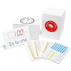 192 Spanish Time Telling Flash Cards