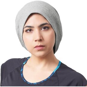Oversized Beanie for Men & Womens Hipster Hat, 100% Cotton Reversed Summer Long Beanie for All Seasons