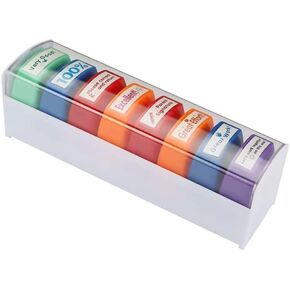 طوابع المعلم - مجموعة طوابع تحفيزية وملونة ذاتية التحبير للمشاركة في الفصل الدراسي (مجموعة مكونة من 8 قطع) in Kuwait