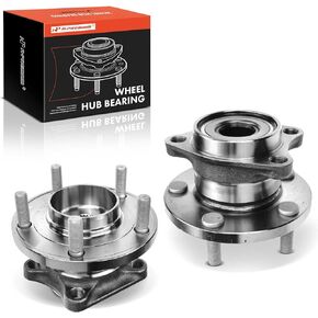 A-Premium 2 x Rear Wheel Bearing and Hub Assembly with 5-Lug Compatible with Mazda CX-9 2007-2015, AWD Only
