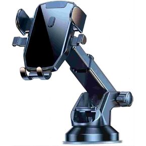 Car Phone Holder Mount Phone Mount for Car Windshield Dashboard Air Vent Universal Hands Free Automobile Cell Phone Holder Fit for iPhone Smartphone Carbon Fiberand All Other Smartphones