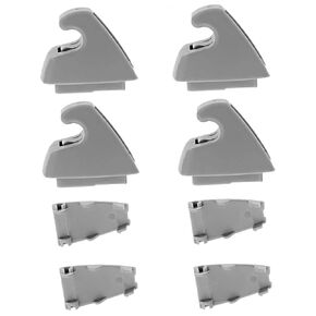 15882854 Interior Sun Visor Support Hook Clips Bracket Sunvisor Retainer Clips for Chevy Silverado for Tahoe for GMC Sierra for Yukon 2007-2013 (4Pcs)