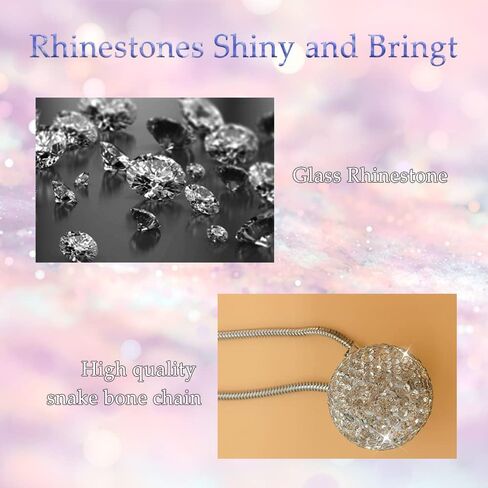Rhinestone Hanging Car Ornament, Rhinestone Moon Car Rearview Mirror Hanging Pendant, Car Interior Glam Decoration Charm, Cute Car Decor, Bling Car Accessories for Women and Man (Moon) in Saudi Arabia