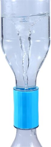 Tornado in A Bottle, 5 Pcs Tornado Tube Bottle Connector Plastic Water Vortex Maker Cyclone Tube for Scientific Experiment and Test, 5 Colors in Saudi Arabia