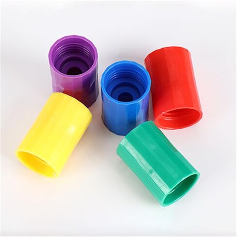 Tornado in A Bottle, 5 Pcs Tornado Tube Bottle Connector Plastic Water Vortex Maker Cyclone Tube for Scientific Experiment and Test, 5 Colors in Saudi Arabia