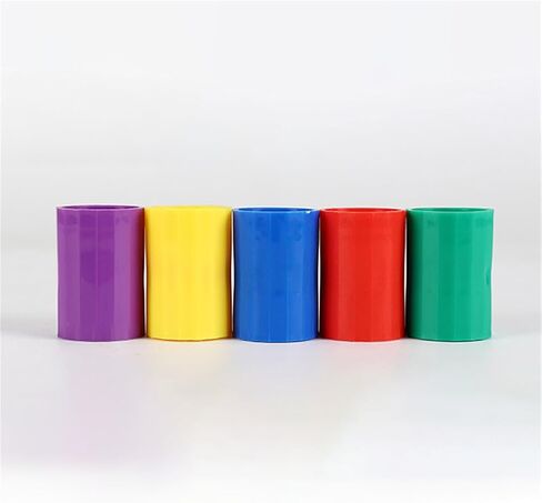 Tornado in A Bottle, 5 Pcs Tornado Tube Bottle Connector Plastic Water Vortex Maker Cyclone Tube for Scientific Experiment and Test, 5 Colors in Saudi Arabia