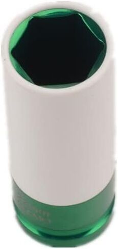FLZOSPER 3-Piec 1/2-Inch Drive 6-Point Impact Lug Nut Socket，CR-MO，Non-Marring Thin Wall Wheel Rim Protector Tool Set 17mm 19mm 21mm in Saudi Arabia