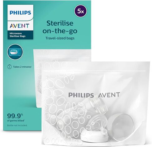 Philips Avent Microwave Steam Steriliser Bags (pack Of 5) in Kuwait