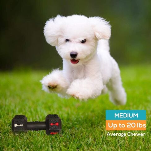 ألعاب مضغ للكلاب للمضغ العدواني، ألعاب للكلاب غير قابلة للتدمير، لعبة دامبل من المطاط الطبيعي القوي للكلاب الصغيرة والمتوسطة والكبيرة جدًا، أسود in Kuwait
