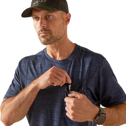 ARIAT Men's Rebar Evolution Athletic Fit T-Shirt in Saudi Arabia