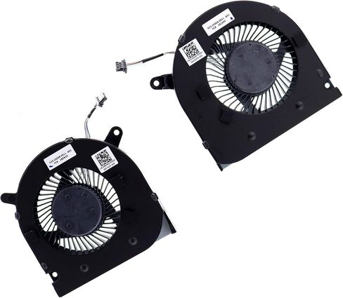 DC 5V/0.5A CPU Cooling Fan 4NYWG 04NYWG w/GPU Fan Cooler Set 160GM 0160GM for Dell G3 3590 G3 3500(i7 9th Gen) P89F Gaming Laptop in Kuwait