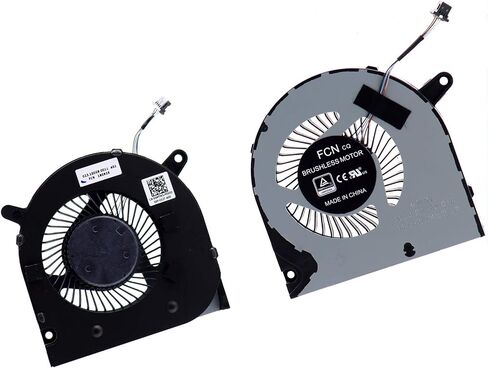 DC 5V/0.5A CPU Cooling Fan 4NYWG 04NYWG w/GPU Fan Cooler Set 160GM 0160GM for Dell G3 3590 G3 3500(i7 9th Gen) P89F Gaming Laptop in Kuwait