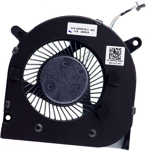 DC 5V/0.5A CPU Cooling Fan 4NYWG 04NYWG w/GPU Fan Cooler Set 160GM 0160GM for Dell G3 3590 G3 3500(i7 9th Gen) P89F Gaming Laptop in Kuwait