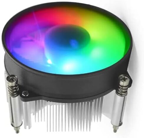 Odyssey PC CPU Heatsink Cooler Fan RGB 90mm for Intel LGA 115X/1200 & 4-Pin PWM 3.5-Inch Fan with Pre-Applied Thermal Paste in Saudi Arabia