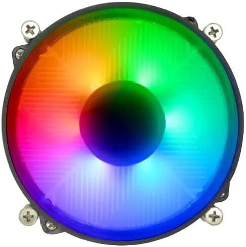 Odyssey PC CPU Heatsink Cooler Fan RGB 90mm for Intel LGA 115X/1200 & 4-Pin PWM 3.5-Inch Fan with Pre-Applied Thermal Paste in Saudi Arabia