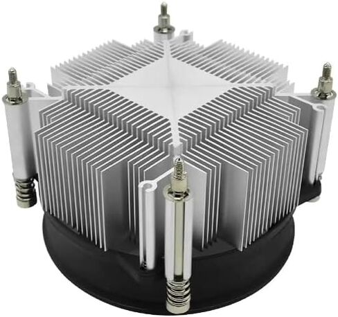Odyssey PC CPU Heatsink Cooler Fan RGB 90mm for Intel LGA 115X/1200 & 4-Pin PWM 3.5-Inch Fan with Pre-Applied Thermal Paste in Saudi Arabia