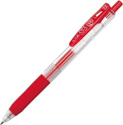 Zebra Sarasa Clip P-JJ15-5A Gel Ballpoint Pen, 0.5, 5 Colors in Saudi Arabia