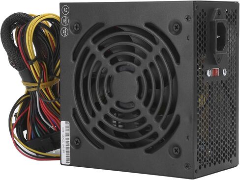PC Power Supply, 350W Desktop Computer Low Energy Consumption Power Supply Accessories, 115/230V Adjustable(US Plug) in Saudi Arabia