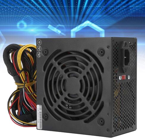 PC Power Supply, 350W Desktop Computer Low Energy Consumption Power Supply Accessories, 115/230V Adjustable(US Plug) in Saudi Arabia