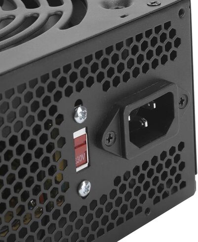 PC Power Supply, 350W Desktop Computer Low Energy Consumption Power Supply Accessories, 115/230V Adjustable(US Plug) in Saudi Arabia