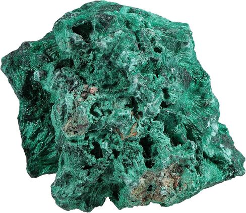 Nupuyai Natural Raw Malachite Crystal Stone for Reiki Healing Stress Anxiety, Real Green Malachite Specimen Cluster Decor for Home Office Tabletop, 10-50g in Saudi Arabia