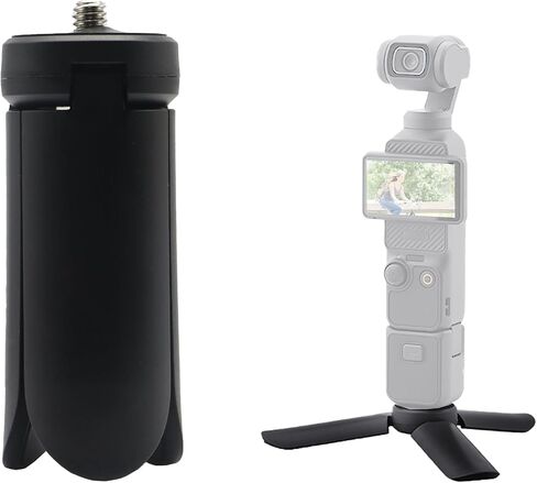 حامل ثلاثي صغير PCTC لـ DJI Osmo Pocket 3، حامل سطح المكتب حامل ثلاثي صغير الحجم لـ Go Pro Hero 12/11/10/9/OSMO Mobile2/Insta360 ONE X3/FeiyuTech/ZHIYUN ملحقات حامل الطاولة in Saudi Arabia