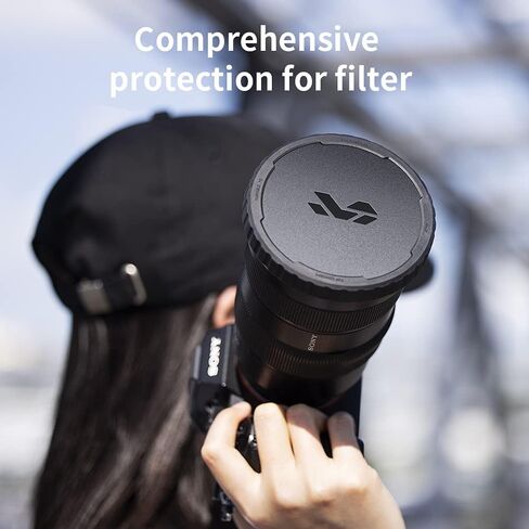 K&F Concept 77mm Variable ND Lens Filter Cap TPU Material Filter Cap Only for K&F 77mm Adjustable Neutral Density Filter in Saudi Arabia
