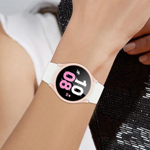 [6+6 𝙋𝙖𝙘𝙠] واقي شاشة Galaxy Watch 5 وحافظة 44 مم، طبقة غطاء وجه من الزجاج المقوى المضاد للضباب NANW + ملحقات حافظة صلبة شاملة من البولي كربونات متوافقة مع Samsung Galaxy Watch 4&5 in Kuwait