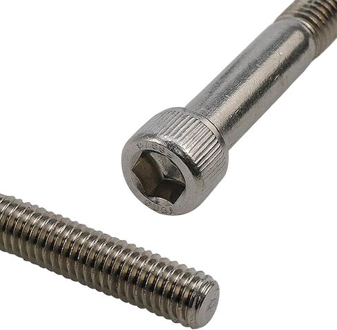 3/8-16 * 3 Socket Head Cap Screws,304 Stainless Steel Bright Finish Allen Socket Drive 5Pcs in Saudi Arabia