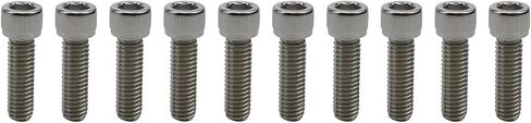 3/8-16 * 3 Socket Head Cap Screws,304 Stainless Steel Bright Finish Allen Socket Drive 5Pcs in Saudi Arabia