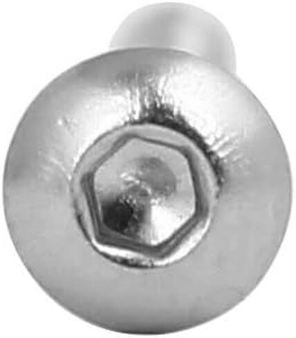 uxcell M3 x 14mm 304 Stainless Steel Button Head Hex Socket Cap Screws Fastener 60PCS in Saudi Arabia
