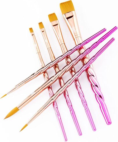Royal & Langnickel Mythos, 4pc Unicorn Variety Craft Brush Set for All Painting Mediums, Includes - Shader, Round & Liner Brushes in Saudi Arabia