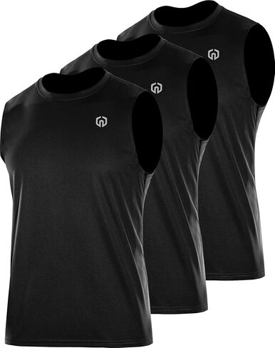 NELEUS Men's Dry Fit Workout Running Muscle Tank Top in Kuwait