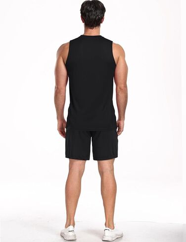 NELEUS Men's Dry Fit Workout Running Muscle Tank Top in Kuwait
