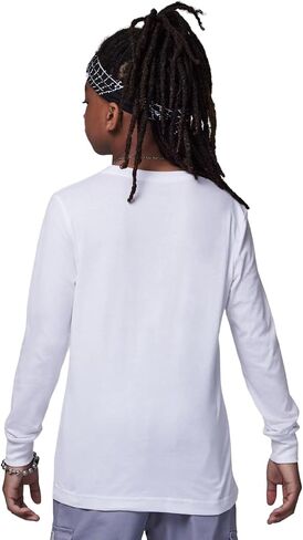 Nike Air Jordan 'Practice Flight' Long Sleeve T-Shirt (White) Size XL in Saudi Arabia