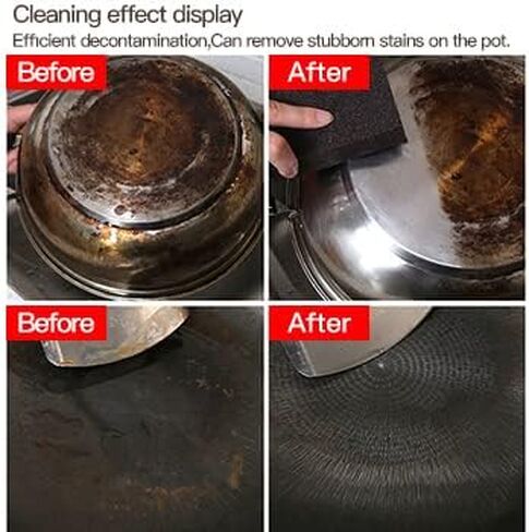 6 قطعة/الوحدة ماجيك تنظيف الإسفنج Carborundum الإسفنج فرشاة أدوات التنظيف المنزلية ممحاة نانو الإسفنج غسل المطبخ أداة الصنفرة الأنظف 3.94*2.76 * 0.98in in Saudi Arabia