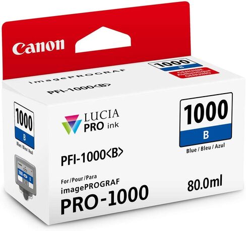 CanonInk Lucia PRO PFI-1000 Blue Individual Ink Tank in Saudi Arabia