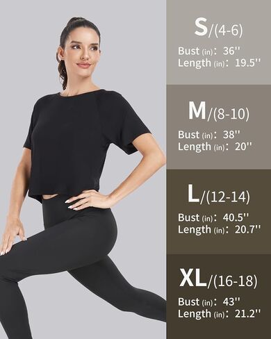 Donnalla 3 Pack Workout Tops for Women Loose Basic Cropped Tops Short Sleeve Split Back Yoga Shirts Running Gym Athletic in Saudi Arabia