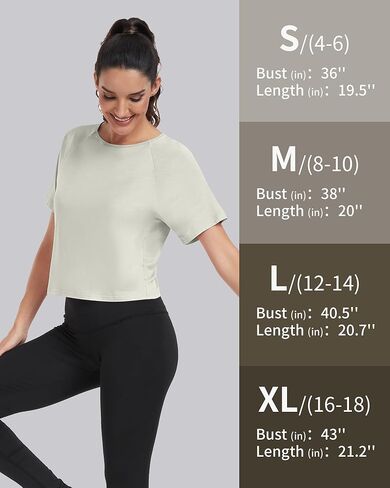 Donnalla 3 Pack Workout Tops for Women Loose Basic Cropped Tops Short Sleeve Split Back Yoga Shirts Running Gym Athletic in Kuwait