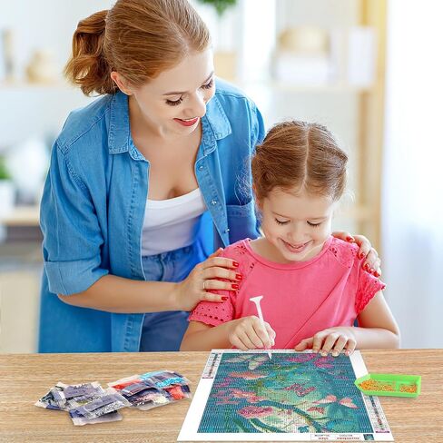 مجموعات الرسم الفني الماسي على شكل فراشة من EOBROMD، لوحات نقاط الماس المثقوبة بالكامل للبالغين المبتدئين، صورة طلاء يدوية مع صور الماس، فن الجوهرة لديكور جدار المنزل مقاس 12 × 16 بوصة in Kuwait